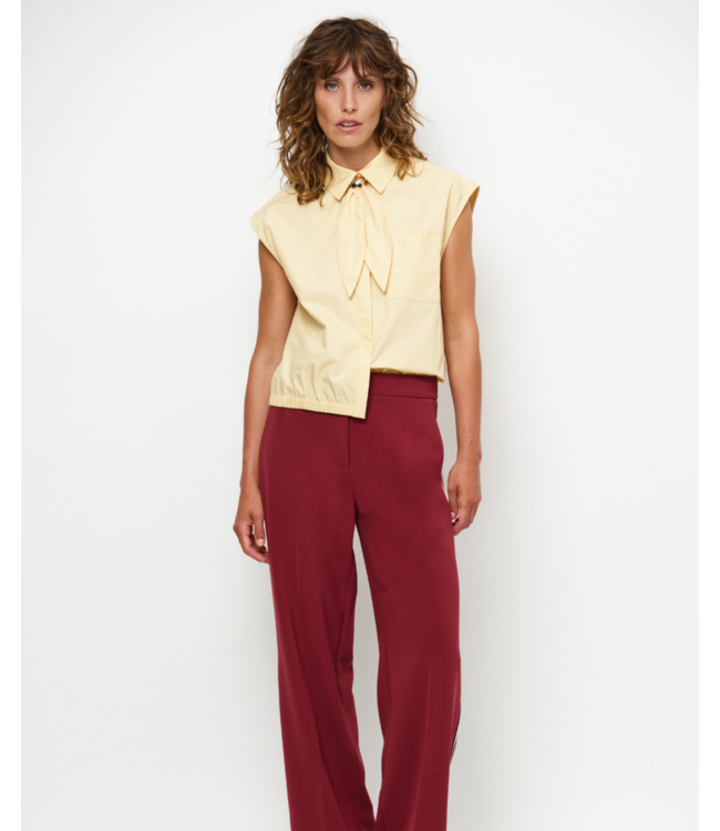 Dante 6 Alcon Scarf Detailed Shirt Butter Yellow