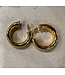 Gas Bijoux Turner Vague Hoop Earring