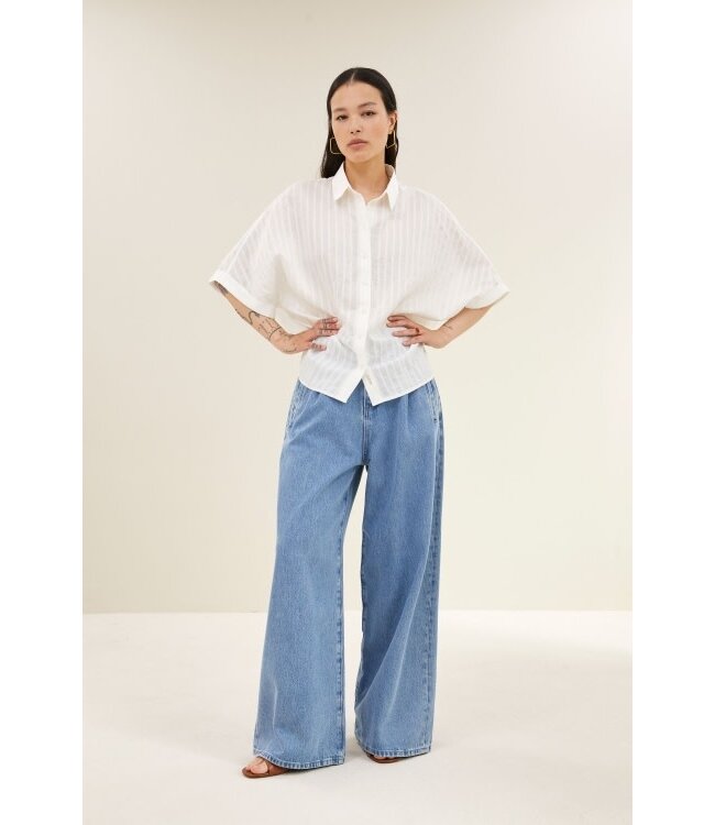 By Bar Sunny blouse white