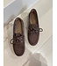 Posa Boat Loafer Suede  cocoa brown