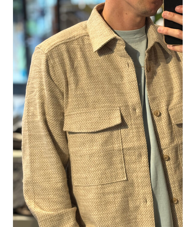 Drykorn Gunray overshirt creme 1507