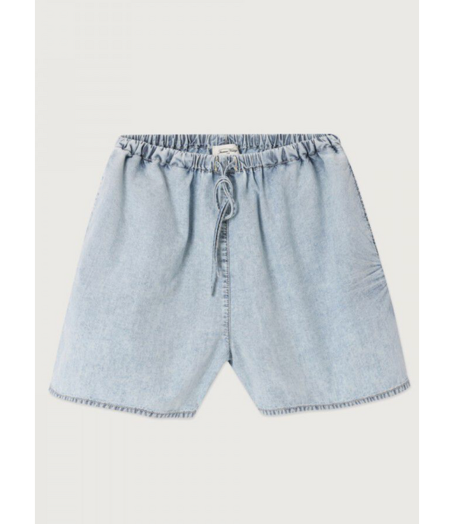 American Vintage Paybou Shorts Blue Snow