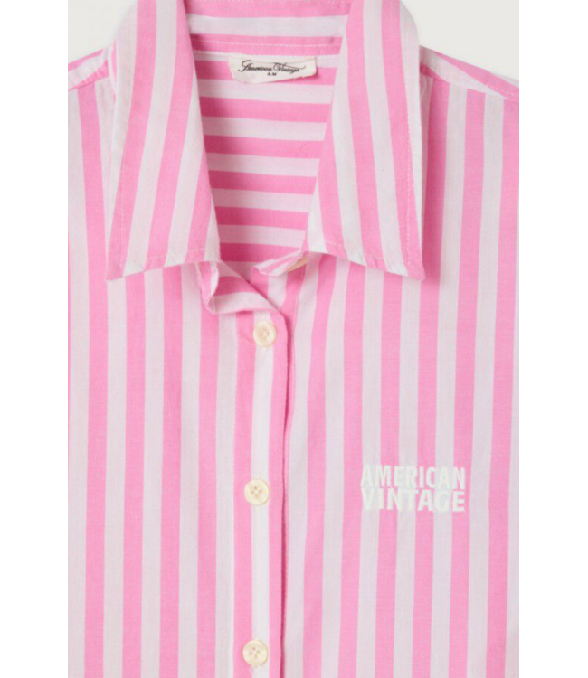 American Vintage Vextown Blouse Reyures Rose