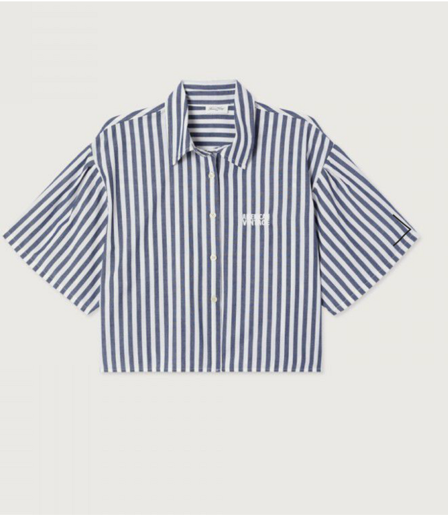 American Vintage Vextown Blouse Reyures Encre