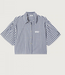 American Vintage Vextown Blouse Reyures Encre