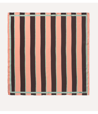 Stine Goya Silk Scarf Rooswood Mint Stripes