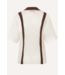 Stine Goya Short Sleeve Bowling Polo Baseball Stripes
