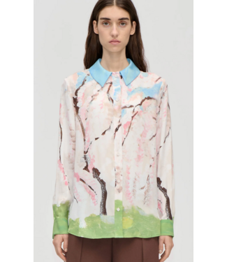 Stine Goya Long Sleeve Shirt Cherry Blossom