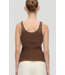 Stine Goya Rib Tank Top Chicory Coffee