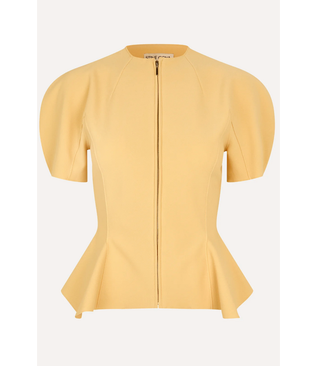 Stine Goya High-Neck Zip Top Sunlight