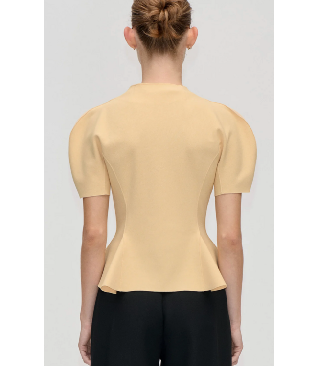 Stine Goya High-Neck Zip Top Sunlight