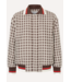 Stine Goya Collar Bomber Jacket Checks