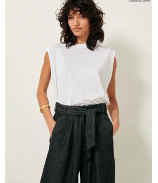 Sessùn Deedoo sleeveless T-shirt Optical White
