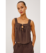 Rails Calais Top Cacoa Floral
