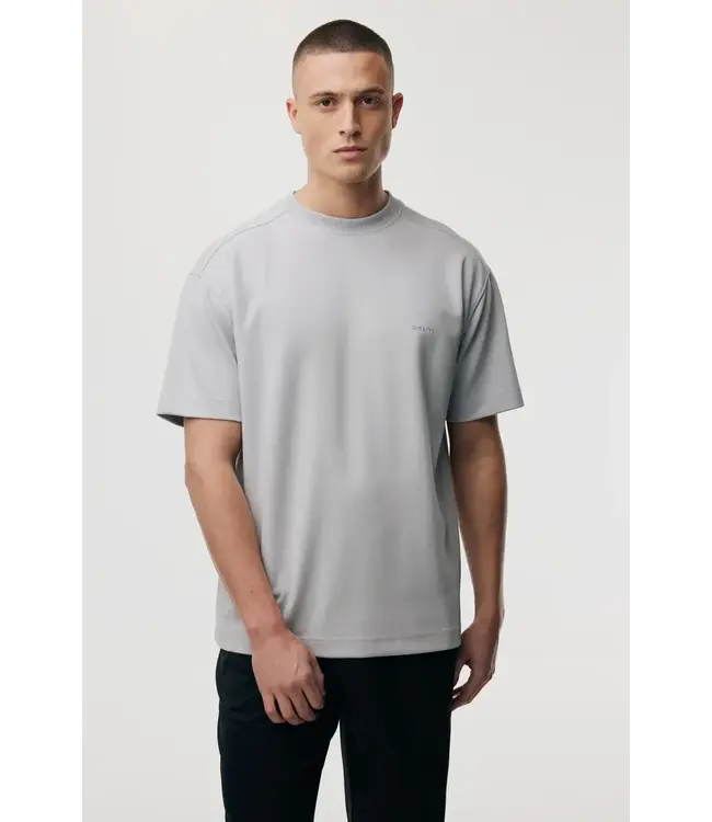 Genti Jersey sweat T-shirt SS 128 light grey