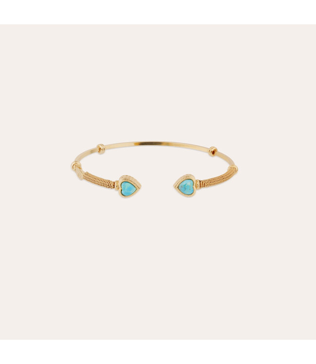 Gas Bijoux Duality Amore Bracelet Turquoise