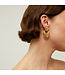 Gas Bijoux Copy of Lyre Creole Earring Gold