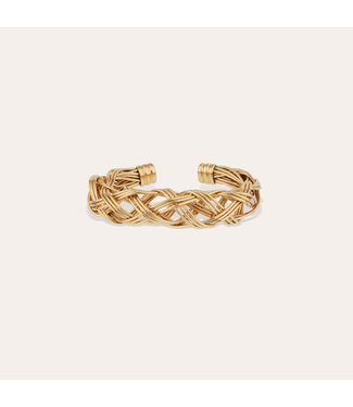 Gas Bijoux Fileo Bangle Bracelet Gold