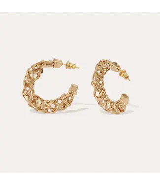 Gas Bijoux Copy of Bo Mirage Heart Stud Earring Turquoise