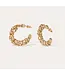 Gas Bijoux Copy of Bo Mirage Heart Stud Earring Turquoise