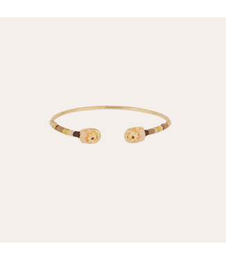 Gas Bijoux Copy of Craole Aloha earring Yellow