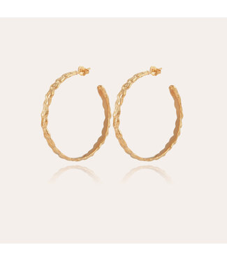 Gas Bijoux Liane Hoop Earring Gold