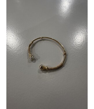 Gas Bijoux Epique Bracelet pearl Gold