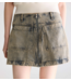 Bellerose Phila Denim Skirt Lt Blue
