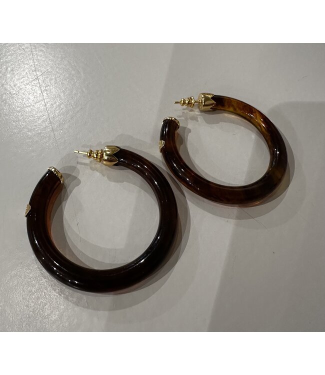 Gas Bijoux Copy of bolduc flore small  earring