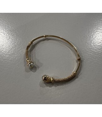 Gas Bijoux Epique Bracelet pearl Gold