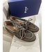 Posa Boat Loafer Mesh Suede Khaki