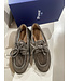 Posa Boat Loafer Mesh Suede Khaki