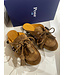 Posa Boat Loafer Mule Suede beads tabacco