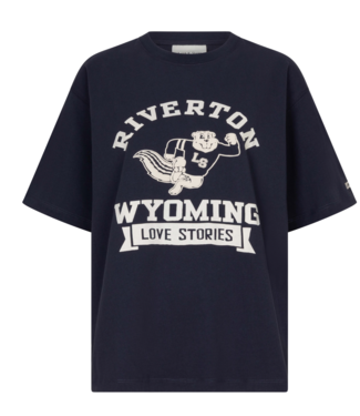 Love Stories Josie T-shirt Dark Blue