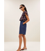 By Bar Danee Ikat Blouse Wine