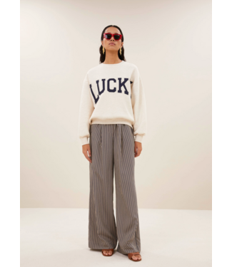 By Bar Lili patchwork Sweater Oyster Melee