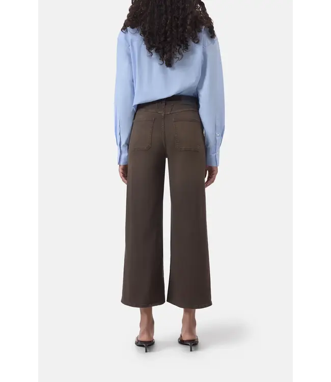 Closed Wera Wide Jeans Mahagony Brown