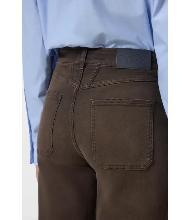 Closed Wera Wide Jeans Mahagony Brown