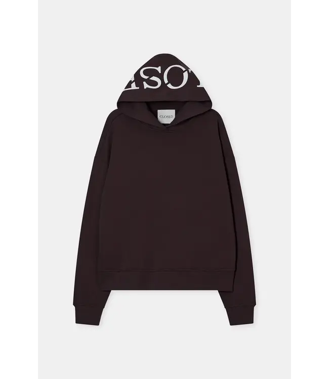 Closed Closed Hoodie Mahogany Brown
