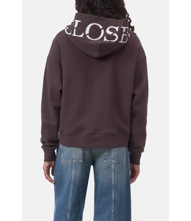 Closed Closed Hoodie Mahogany Brown