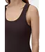 Closed Tank Top Mahagony Brown