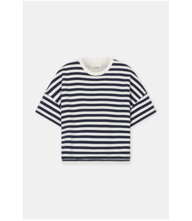 Closed Cropped Sweatshirt Dark Night