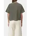 Closed Cropped t-shirt Cypress Green
