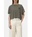 Closed Cropped t-shirt Cypress Green