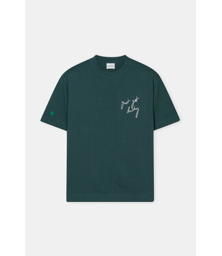 Closed Just get lucky t-shirt shadow green.