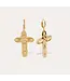 Gas Bijoux Toa Pax cross earrings