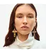 Gas Bijoux Toa Pax cross earrings