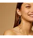 Gas Bijoux A torsade earrings multi ring
