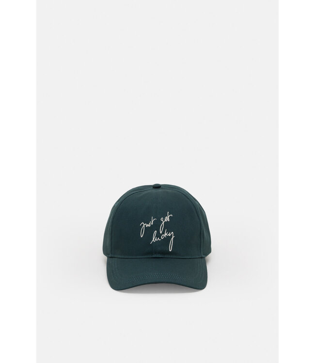Closed Just get lucky cap shadow green