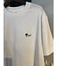 Closed Just got lucky white t-shirt